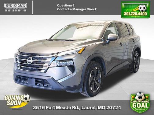 Gun Metallic 2024 Nissan Rogue SV