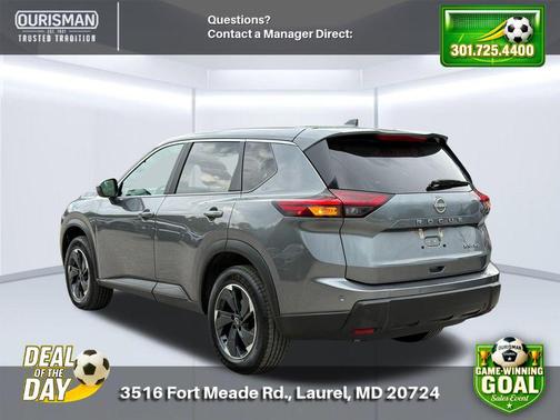 Gun Metallic 2024 Nissan Rogue SV
