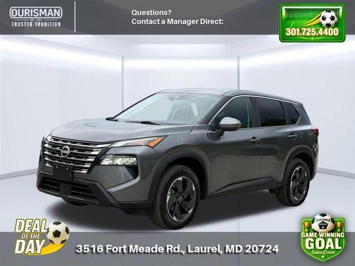 Gun Metallic 2024 Nissan Rogue SV