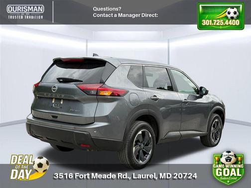 Gun Metallic 2024 Nissan Rogue SV