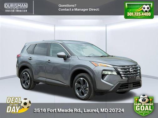 Gun Metallic 2024 Nissan Rogue SV