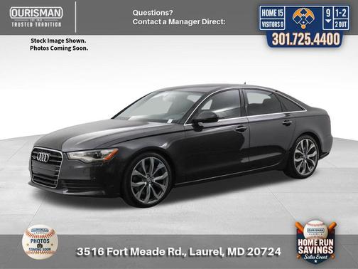 Brilliant Black 2015 Audi A6 2.0T Premium
