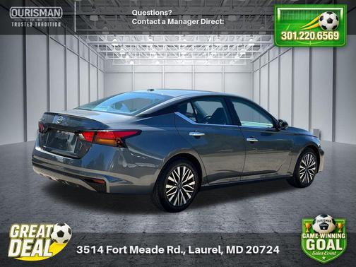 Gun Metallic 2025 Nissan Altima 2.5 SV