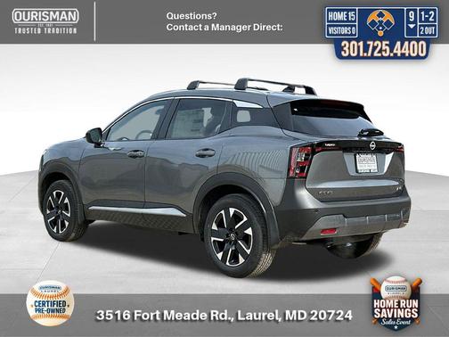 Gun Metallic 2026 Nissan Kicks SV