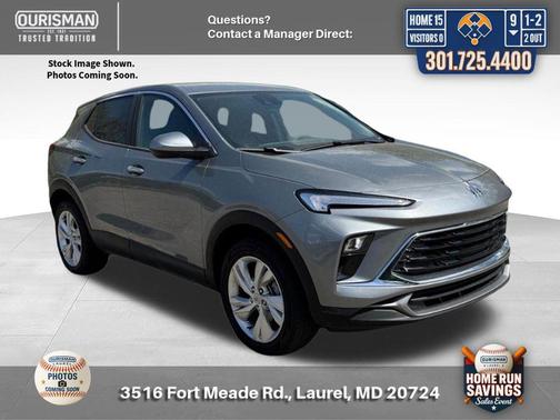 Moonstone Gray Metallic 2025 Buick Encore GX Preferred