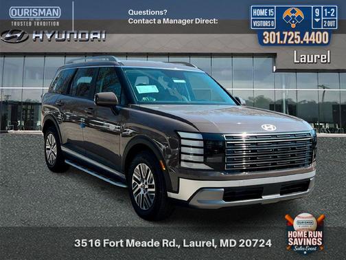 Cast Iron Bwn P 2026 Hyundai Palisade Hybrid SEL 8P