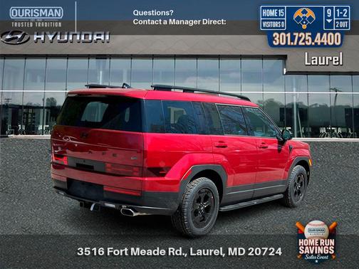 Ultimate Red 2026 Hyundai SANTA FE XRT