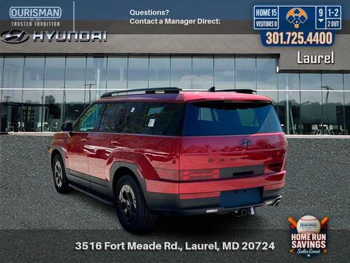 Ultimate Red 2026 Hyundai SANTA FE XRT