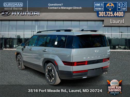 Gray 2026 Hyundai SANTA FE SEL 2.4