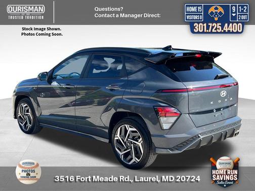 Ecotronic Gray Pearl w/Black Roof 2024 Hyundai KONA N Line