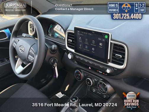Onyx Black 2026 Hyundai VENUE SE