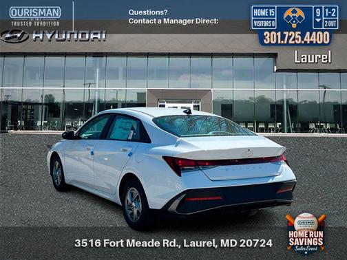 Serenity White 2026 Hyundai ELANTRA SE