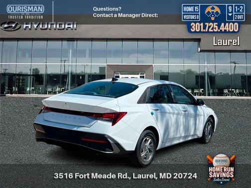 Serenity White 2026 Hyundai ELANTRA SE