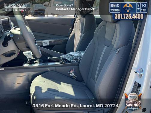Serenity White 2026 Hyundai ELANTRA SE