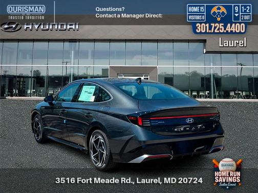 Portofino Gray 2026 Hyundai SONATA SEL