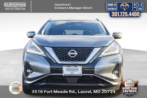 Gun Metallic 2023 Nissan Murano SV Intelligent AWD