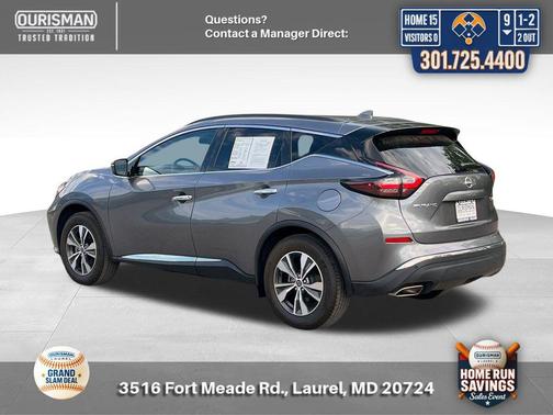 Gun Metallic 2023 Nissan Murano SV Intelligent AWD