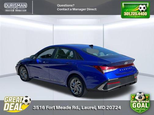 Intense Blue 2024 Hyundai ELANTRA SEL