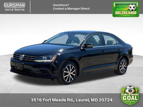Black Uni 2018 Volkswagen Jetta 1.4T SE