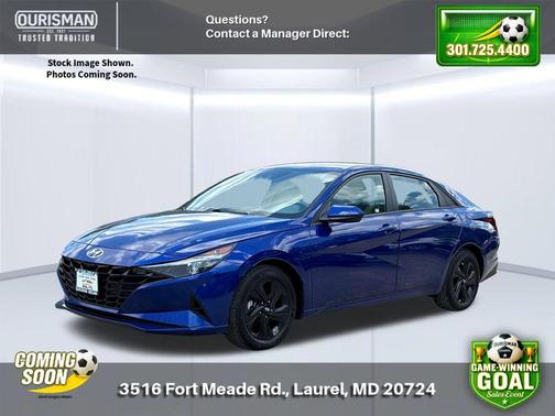 Intense Blue 2022 Hyundai ELANTRA SEL
