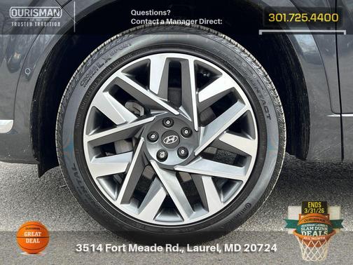 Portofino Gray 2021 Hyundai SANTA FE Calligraphy