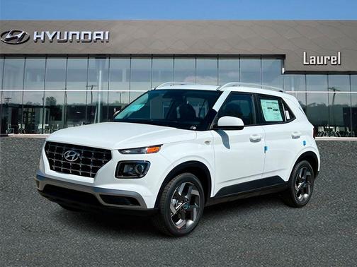 Lunar White 2026 Hyundai VENUE SEL