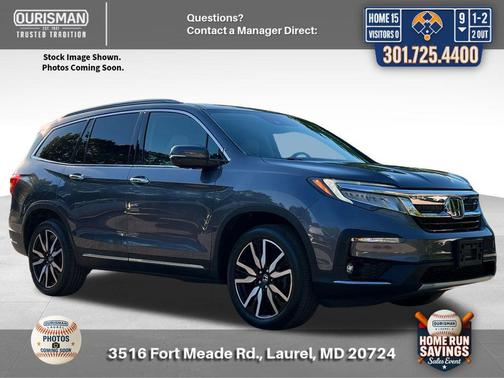 Modern Steel Metallic 2021 Honda Pilot Touring 8-Passenger