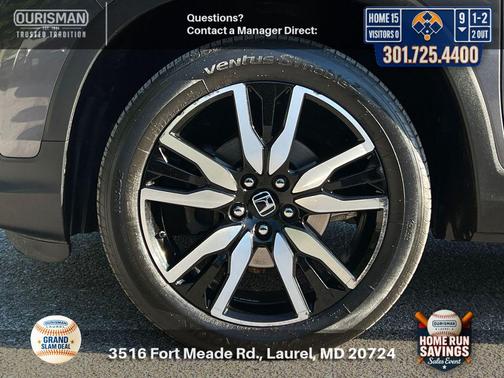 Modern Steel Metallic 2021 Honda Pilot Touring 8-Passenger