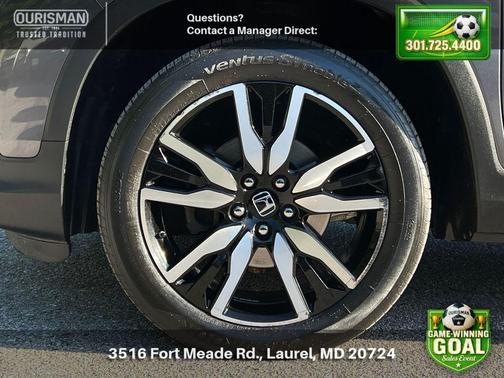 Modern Steel Metallic 2021 Honda Pilot Touring 8-Passenger