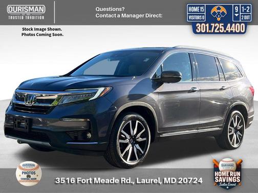 Modern Steel Metallic 2021 Honda Pilot Touring 8-Passenger