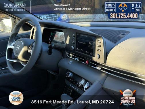 Intense Blue 2025 Hyundai ELANTRA Sport
