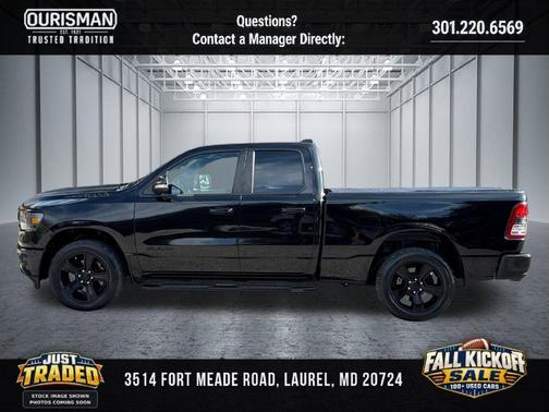 Diamond Black Crystal Pearlcoat 2021 RAM 1500 Big Horn/Lone Star