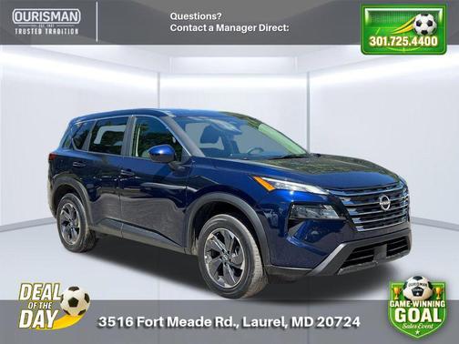 Deep Ocean Blue 2025 Nissan Rogue SV