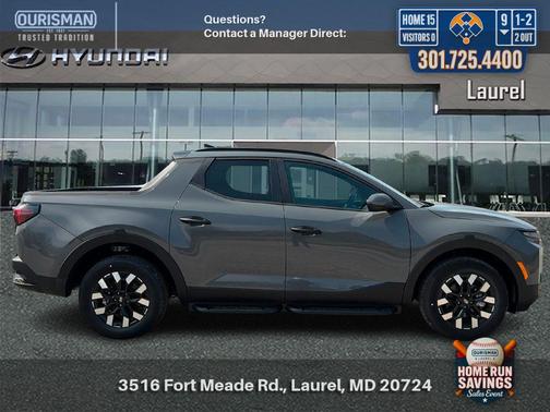Gray 2026 Hyundai SANTA CRUZ SEL