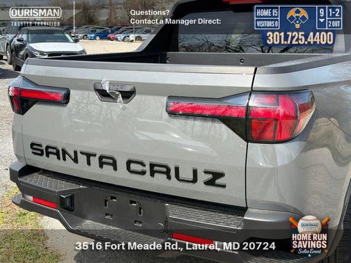 Gray 2026 Hyundai SANTA CRUZ SEL
