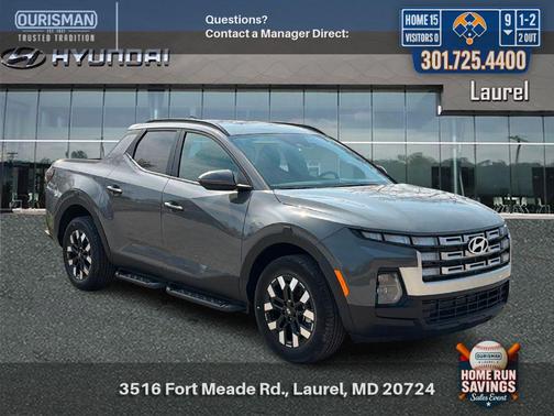 Gray 2026 Hyundai SANTA CRUZ SEL