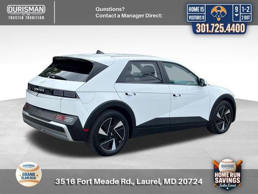 Atlas White 2025 Hyundai IONIQ 5 SE