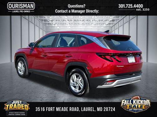 Ultimate Red 2025 Hyundai TUCSON SE