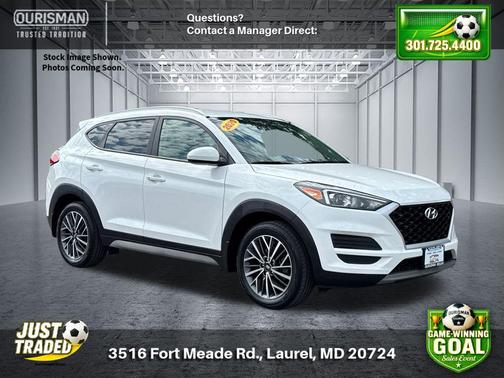 Cream White 2020 Hyundai TUCSON SEL