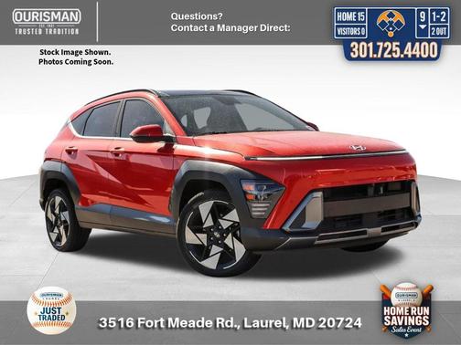 Ultimate Red Metallic 2024 Hyundai KONA SEL
