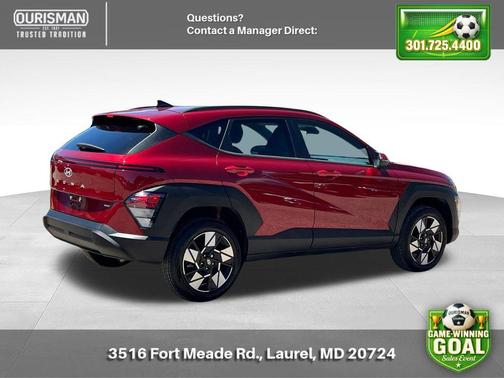 Ultimate Red Metallic 2024 Hyundai KONA SEL
