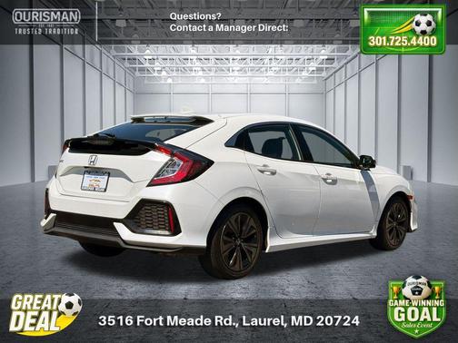 White Orchid 2017 Honda Civic EX