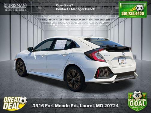 White Orchid 2017 Honda Civic EX