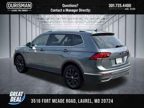 Platinum Gray Metallic 2024 Volkswagen Tiguan 2.0T SE
