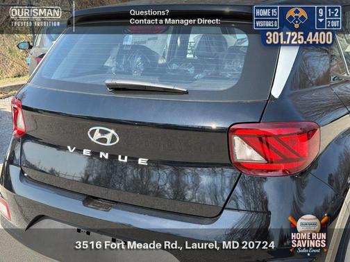 Onyx Black 2026 Hyundai VENUE SE