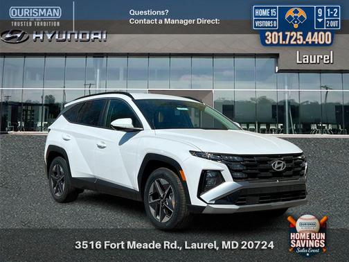 White Pearl 2026 Hyundai TUCSON SEL