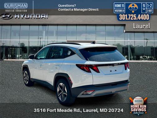 White Pearl 2026 Hyundai TUCSON SEL