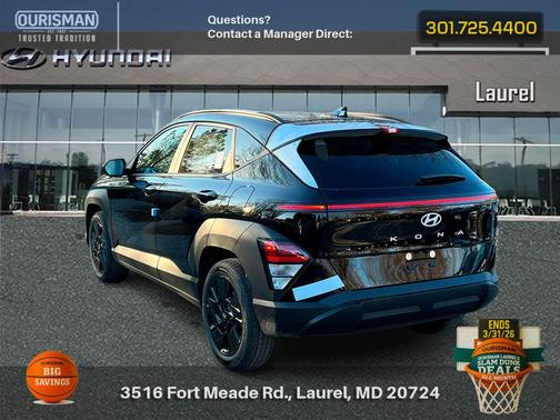 Abyss Black 2026 Hyundai KONA SEL Sport