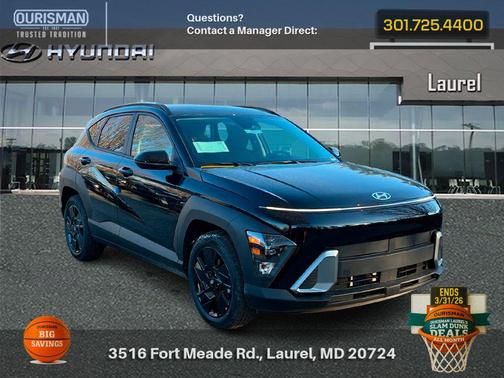 Abyss Black 2026 Hyundai KONA SEL Sport