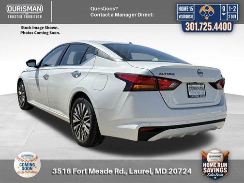 Pearl White 2024 Nissan Altima 2.5 SV